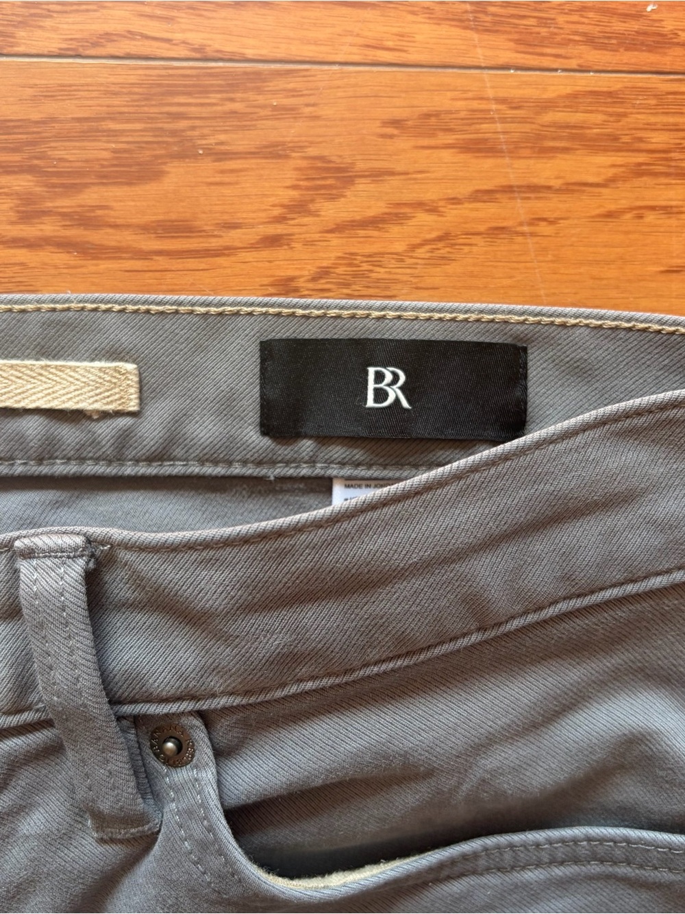 Banana Republic Traveler 5 Pocket Pants Gray - Picture 3 of 4